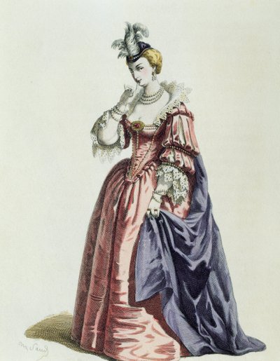 Isabella i 1600, av Maurice Sand (1823-1889) av Maurice Sand
