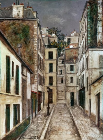 Cottin-passasjen av Maurice Utrillo