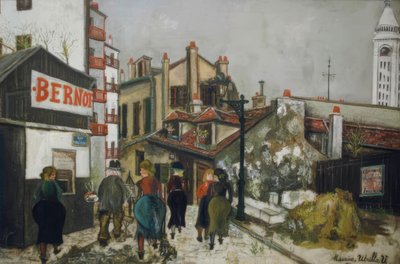 La Maison Bernot av Maurice Utrillo