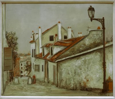 Rue Mont-Cenis von Maurice Utrillo