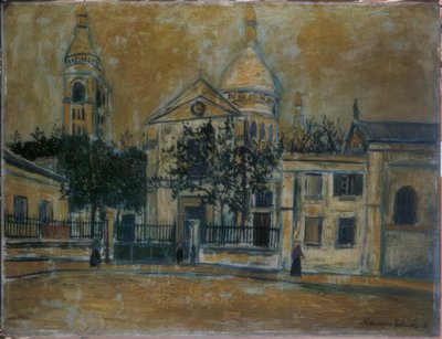 Saint-Pierre de Montmartre av Maurice Utrillo