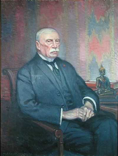 Auguste Pavie (1847-1925) (olje på lerret) av Maurice Walter Edmond de Lambert