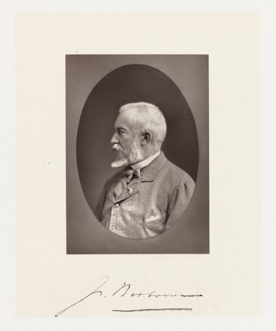 Portrett av Johannes Bosboom av Maurits Verveer (attributed to)