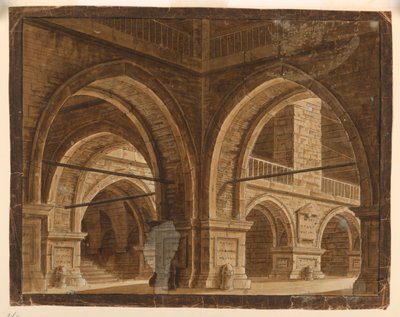 Scenedesign, Interiør i Storsal av Mauro Antonio Tesi