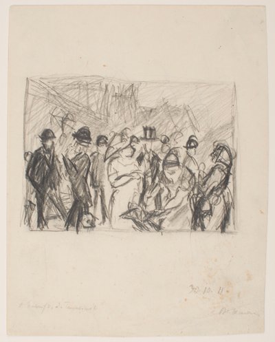 2 [Andre] Skisse for Tauenzienstrasse av Max Beckmann