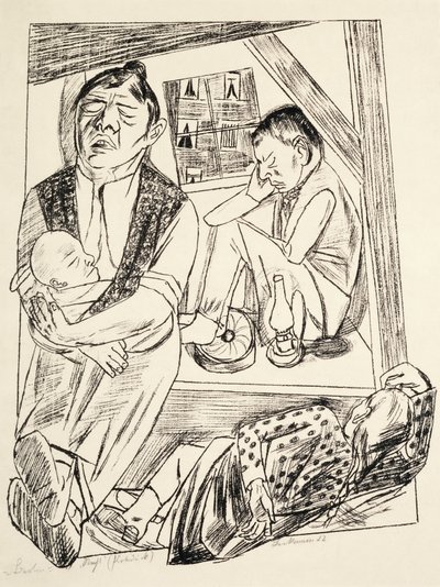 Om natten av Max Beckmann