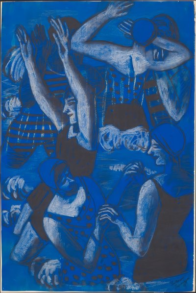 Badende av Max Beckmann