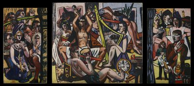 Blind manns bløff av Max Beckmann