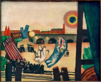 kinesisk fyrverkeri av Max Beckmann