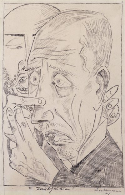 Døvstum; Taubstumme av Max Beckmann