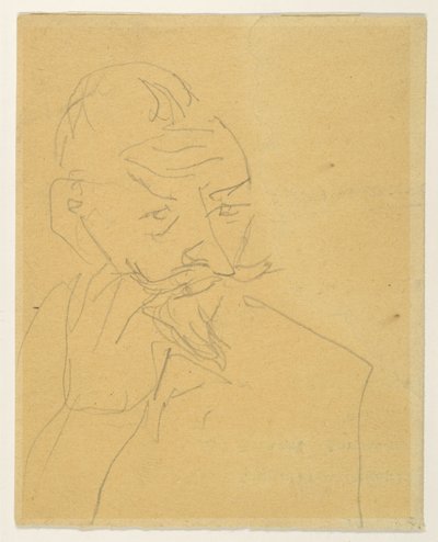 Spiritualisten Albert von Schrenck-Notzing av Max Beckmann