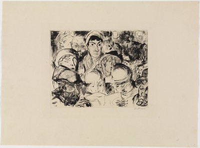 Krigserklæringen av Max Beckmann