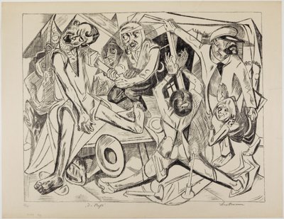 Natten av Max Beckmann