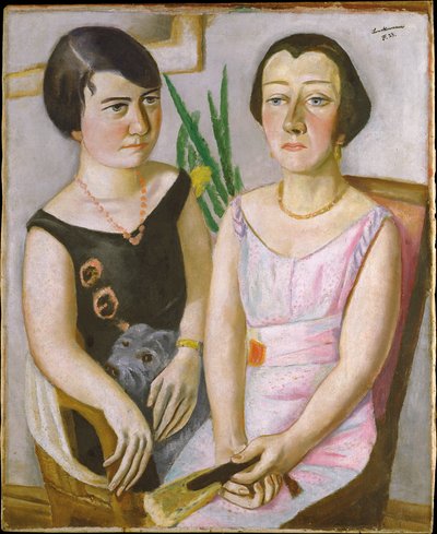 Dobbeltportrett av Max Beckmann