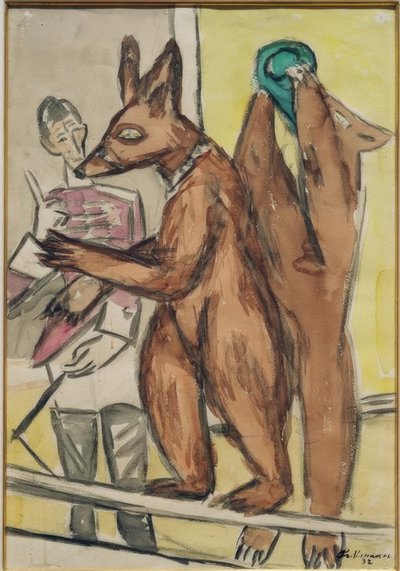Trente bjørner av Max Beckmann