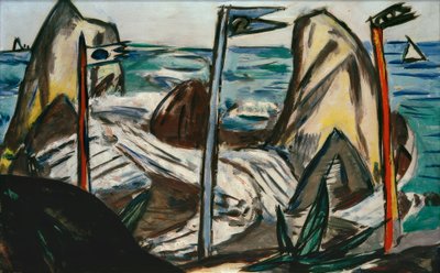 Steiner ved Bandol av Max Beckmann