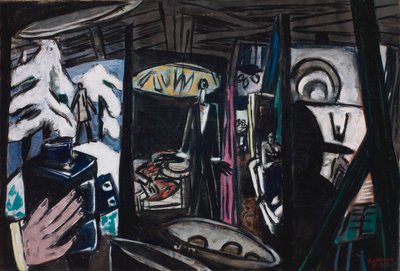 Filmstudio av Max Beckmann