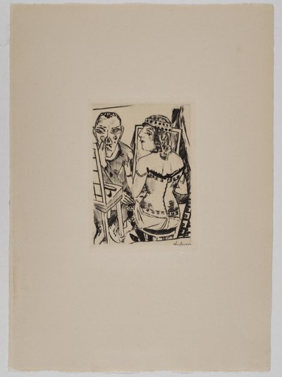 Garderobe av Max Beckmann