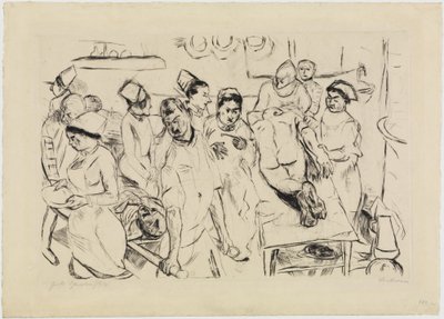 Stor operasjon av Max Beckmann