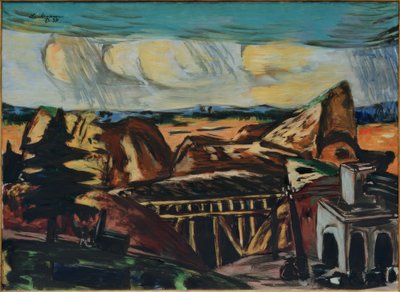 Stort steinbrudd i Øvre Bayern av Max Beckmann