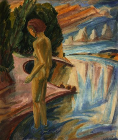 Høsting; Heuernte av Max Beckmann