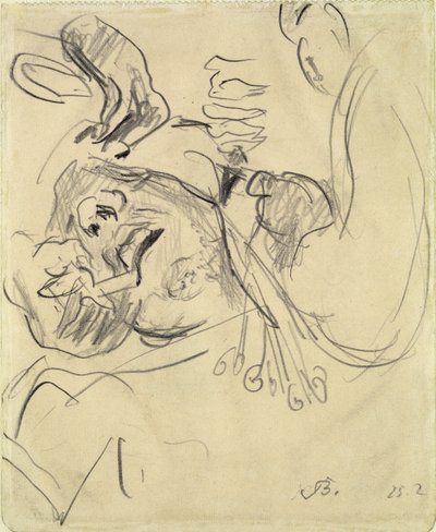 Hodeoperasjonspasient av Max Beckmann