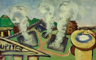 Varme kilder i Abano av Max Beckmann