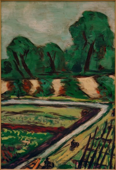 nederlandsk sykkelsti av Max Beckmann