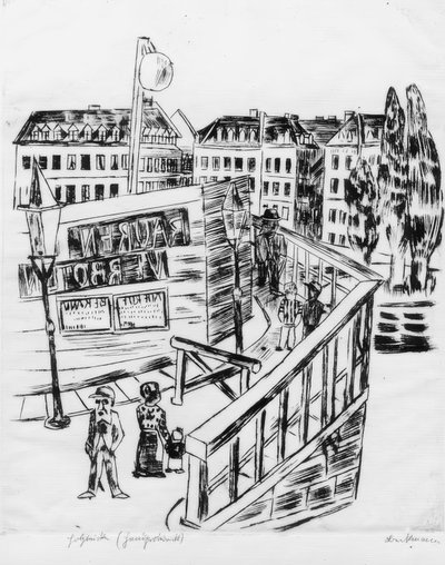 Trebro av Max Beckmann