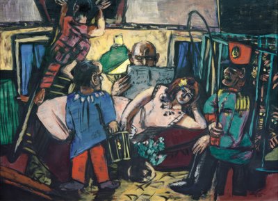 Jeg er Artistenwagen av Max Beckmann