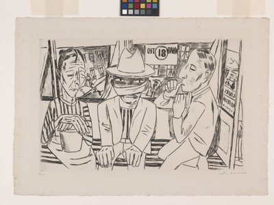 I Trikken av Max Beckmann