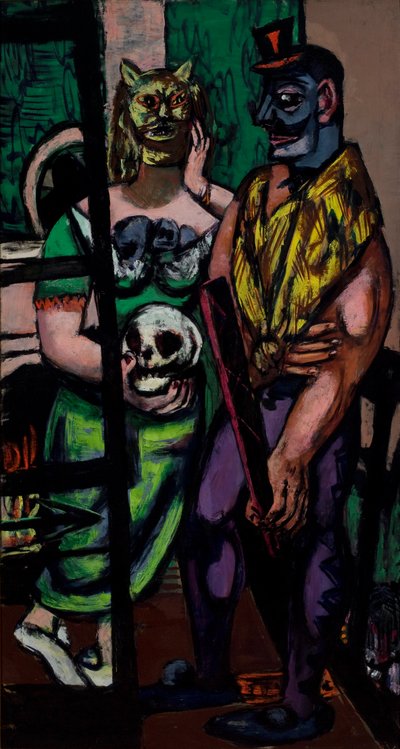 Maskerade av Max Beckmann