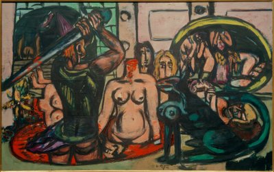 Perseus (Hercules) siste oppgave av Max Beckmann