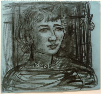 Portrett Frances van Veen av Max Beckmann