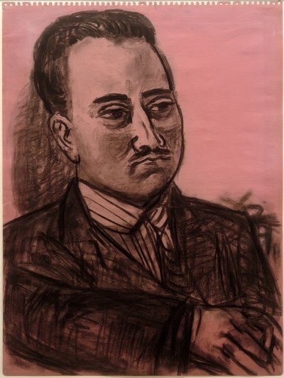 Portrett av Kenneth E. Hudson av Max Beckmann