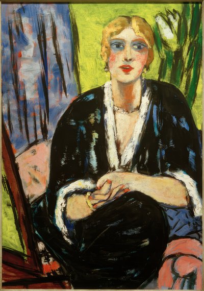 Portrett av Lilly von Schnitzler av Max Beckmann