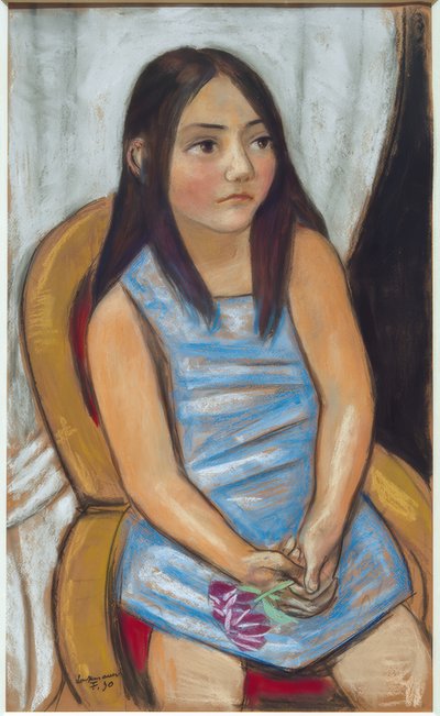 Portrett av Margarete Wichert av Max Beckmann