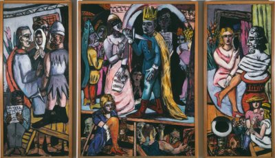 skuespiller av Max Beckmann