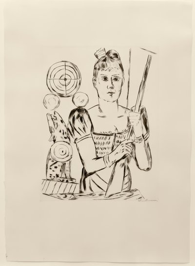 Skytegalleri av Max Beckmann