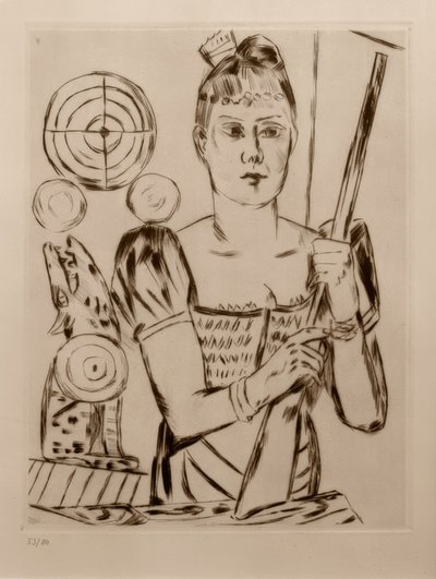 Skytegalleri av Max Beckmann
