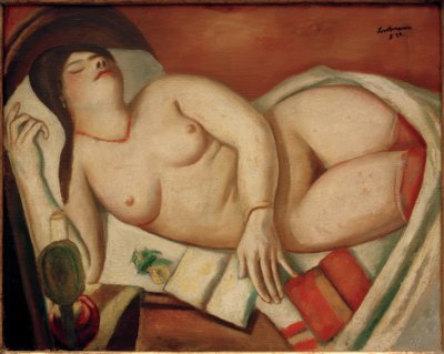 Sover av Max Beckmann