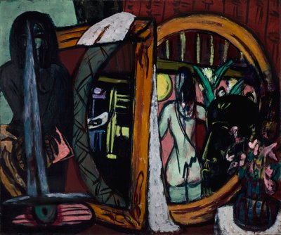 Billedhuggerstudio av Max Beckmann
