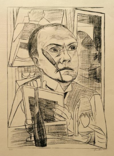 Til og med på hotellet av Max Beckmann