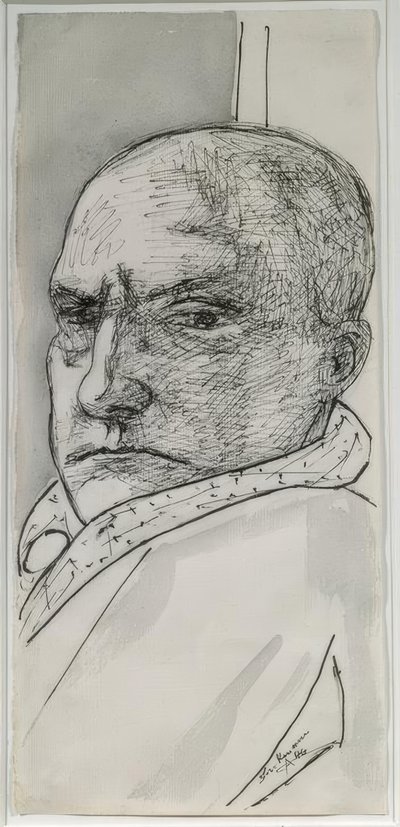 Selvportrett av Max Beckmann