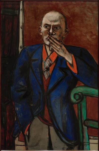 Selvportrett av Max Beckmann