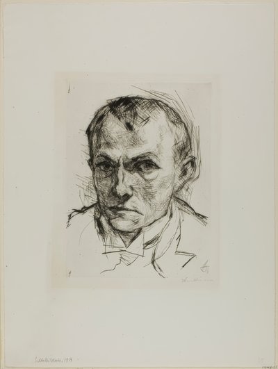 Selvportrett av Max Beckmann