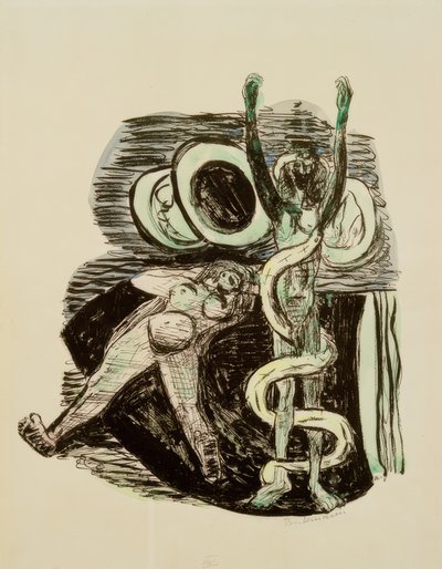 Fall of Man av Max Beckmann