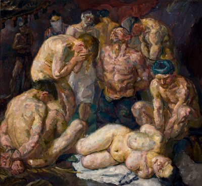 Fangene av Max Beckmann