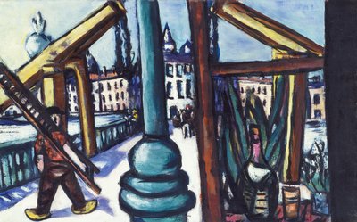 Trebroen av Max Beckmann