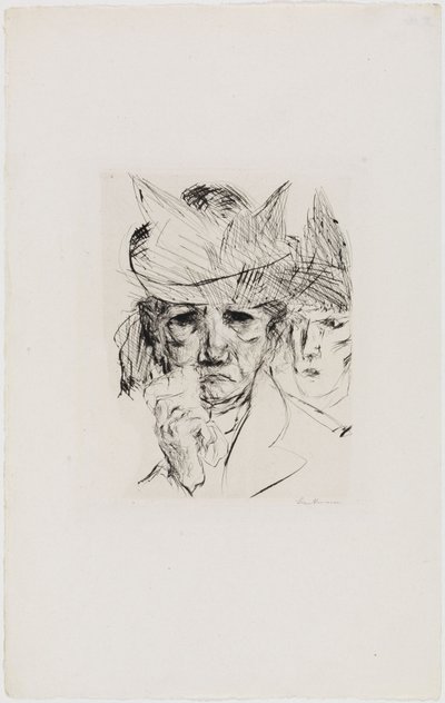 Gråtende kvinne av Max Beckmann